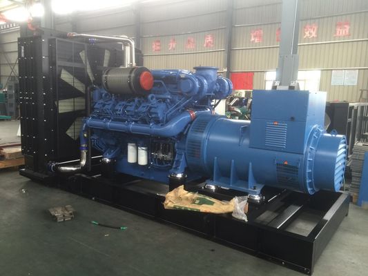 50/60HZ Baudouin Diesel Generator 2000kw Low Noise Diesel Generator