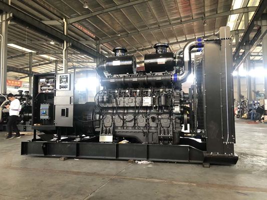 Original Engine  Industrial Silent Baudouin Diesel Generator Set 1200kw