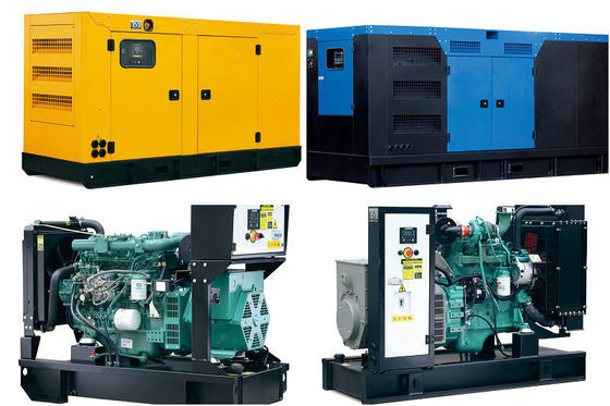 Yellow 24kw 30kva Yanmar Diesel Generators Set With ISO8528 Standard