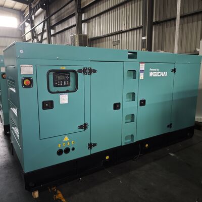Durable Silent diesel Generators Set 400kW 500KVA Weichai Silent Genset Customizable  with ATS Controller, Low Fuel Consumption